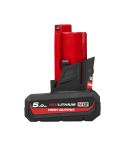 Milwaukee M12™ HIGH OUTPUT™ 5.0Ah Battery M12 HB5