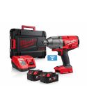 Milwaukee ONE KEY FUEL 3 Quarter Inch Impact Wrench with Friction Ring Kit
