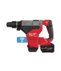 Milwaukee M18 FUEL 8kg SDS Max drilling and breaking hammer showing SDS Max tool holder