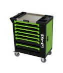Pacini 7 Drawer Tool Chest With Tools on Castor Wheels PC7DTC