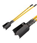 Roughneck ROU68255 Double Arm Serrated Sharp Edge Post Hole Digger Shovel