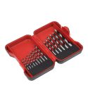 Sealey AK3715W Brad Point Wood Drill Bit Set 15pc product image