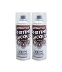 Spraytekk STSLX2 Satin Lacquer 400ml Twin Pack