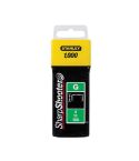 Stanley STA1TRA706T Type G Heavy Duty Staples 10mm 1000 Pack