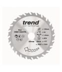 Trend Wood Circular Saw Blade 165mm x 20mm x 48T 3 Pack CSB/165/3PK/A