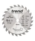 Trend Wood Circular Saw Blade 184mm x 16mm x 24T CSB/18424