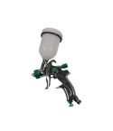 US PRO 8771 green mini HVLP gravity spray gun with 125ml cup