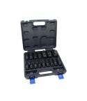 US PRO 1340 1/2 inch drive European impact socket set 6 point
