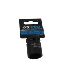 US PRO 3823 22mm Impact Socket 1/2 Inch Drive 6 Point Euro Style Box of 10