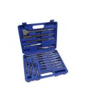 US PRO 7208 17pc SDS Plus Drill Bit and Chisel Set
