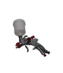 US PRO 8772 red mini HVLP gravity spray gun with 125ml cup and 0.8mm nozzle