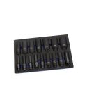 US PRO Industrial 3954 16 piece 1/2 inch drive European deep impact socket set 10mm to 32mm