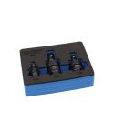 US PRO Industrial 3984 3 piece impact universal joint set in EVA tray