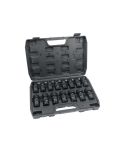 US PRO Industrial 7565 15pc 1/2 Inch Drive Swivel Impact Socket Set